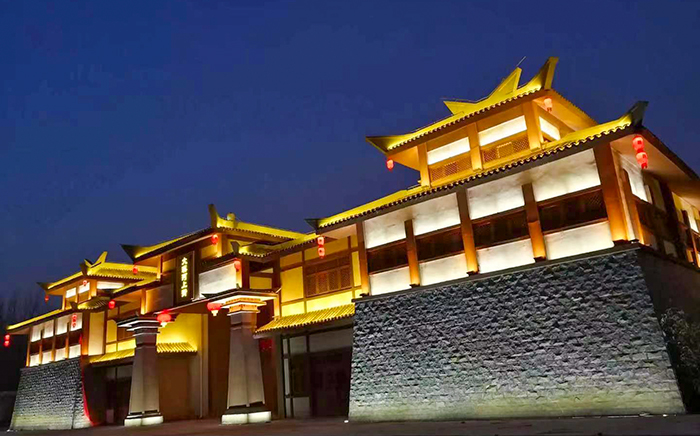 古建筑亮化工程案例(图1)